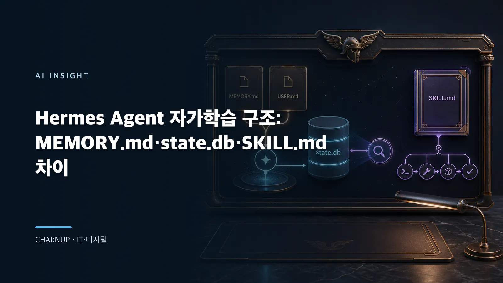 Hermes 자가학습 구조: MEMORY.md·state.db·SKILL.md를 복구 가능한 상태로 나누기