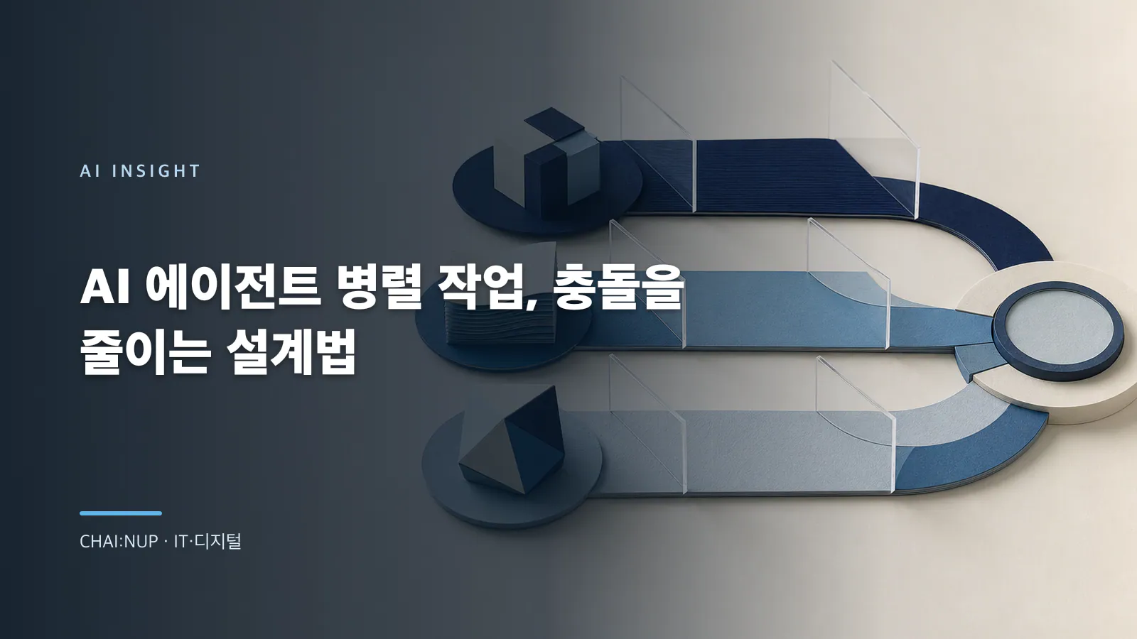 AI 에이전트 병렬 작업, 충돌을 줄이는 설계법